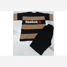 ست تیشرت شلوارک پسرانه مدل ترکیبی طرح ریباک 