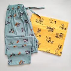 ست تیشرت و شلوار عروسکی زنانه فری سایز 36 تا 44 کیفیت تضمینی قواره دار 