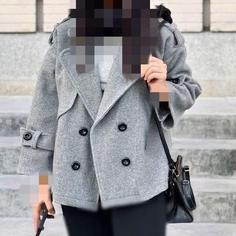 پالتو زنانه فوتر ترک کشی آستر دار مزون دوز رنگ بندی از 34 تا 60