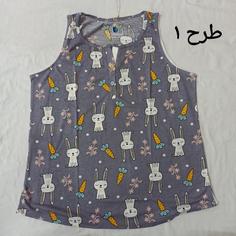 تاپ زنانه نخی پنبه ای ، خنک و تابستانی بدون آبرفت