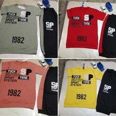 تیشرت و شلوارک پسرانه پنبه 2 رو