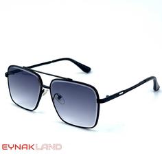 عینک آفتابی مردانه Police با فریم مشکی و لنز دودی گرادیان UV400