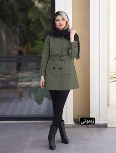 مانتو کتان جذاب پاییزه