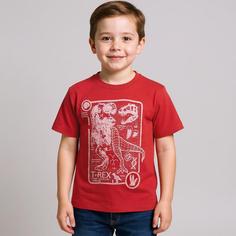 تی شرت آستین کوتاه پسرانه فیورلا مدل t-rex کد 35059