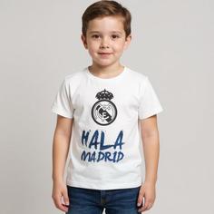 تی شرت آستین کوتاه پسرانه مدل رئال مادرید WS95