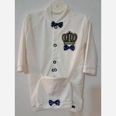 سرهمی نخی نوزادی همراه کلاه