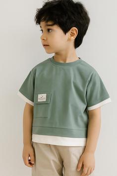 تیشرت پسرانه مرينو Merino کد 1735