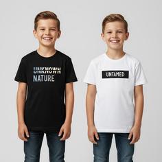 تی شرت آستین کوتاه پسرانه پیپرتس مدل by9701 مجموعه 2 عددی