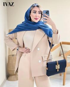 کت و شلوار زنانه جذاب و خاص 0085 کالکشن شیک پوشان
