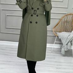 مانتو بارونی پاییزه دخترانه مانتو پاییزه زنانه جنس کتان ضد آب مانتو دانشجویی دخترانه مانتو بلند پاییزه سایزبندی38 الی 50