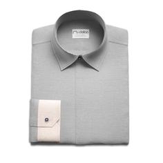 پیراهن مردانه آکسفوردی ساده – F003701