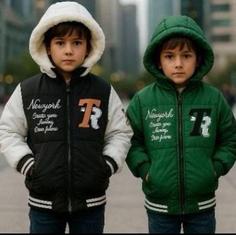 کاپشن بچه گانه تو خز سایز 45 تا60