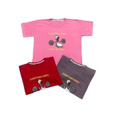 تیشرت نخی زنانه طرح اردکی