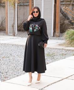 کت دامن پاییزی لنا با رنگبندی عالی ☺️😍😉💯