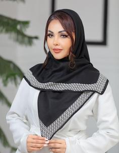 روسری نخی قواره صد زنانه جدید سیا اسکارف مشکی