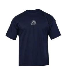 تیشرت لش یقه گرد مردانه سرمه ای ساده مدل 47083