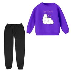 ست سویشرت و شلوار راحتی بچگانه مدل خرس قطبیمدل 3