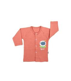 لباس نوزادی جلودکمه دار طرح گوسفند تاپ لاین