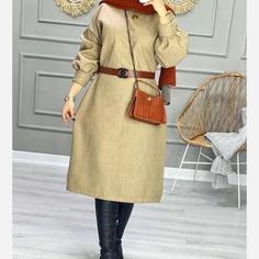 کفتان بلند زنانه مدل نوشین جنس فوتر اعلا فری سایز 36 تا 48