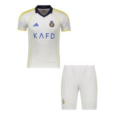 ست پولوشرت آستین کوتاه و شلوارک ورزشی پسرانه مدل دوم النصر طرح رونالدو کد 2026