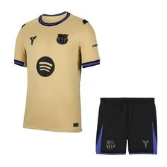 ست تی‌شرت و شلوارک ورزشی پسرانه مدل بارسلونا Away 2026