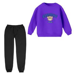 ست سویشرت و شلوار راحتی بچگانه مدل کله خرس 