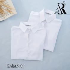 شومیز سفید ساده🤍🤌🏻