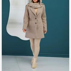 پالتو زنانه فوتر کتی آستر دار مدل حمیرا