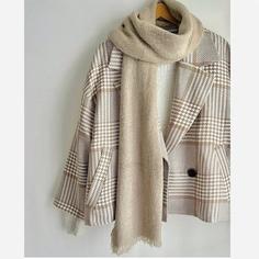 پالتو زنانه دخترانه پینترستی چهارخونه 