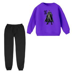 ست سویشرت و شلوار راحتی بچگانه مدل بتمن کد ۳۲ 