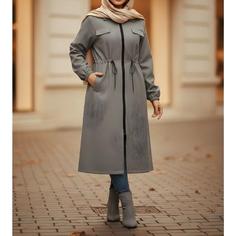 مانتو بارونی میکرو زنان دخترانه مناسب تا 48