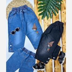 شلوارک لی طرح دکمه 