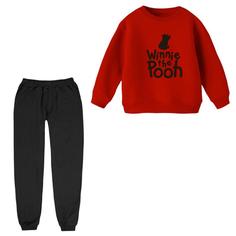 ست سویشرت و شلوار مدل پو کد ۸ رنگ قرمز