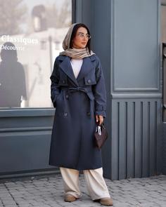 بارانی بلند زنانه شیک