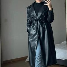 پالتو چرم زنانه پالتو چرم شیک زنانه مناسب شب یلدا 