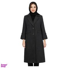 پالتو زنانه السانا مدل زلاله کد 237501 رنگ مشکی