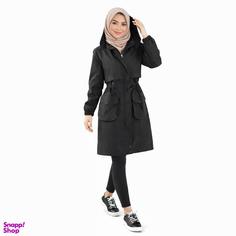 بارانی زنانه السانا مدل ناریلا کد 229601 رنگ مشکی