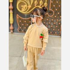 بلوز شلوار دخترانه گیلاس 