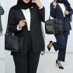 مانتو شلوار اداری زنانه کت و شلوار اداری زنانه