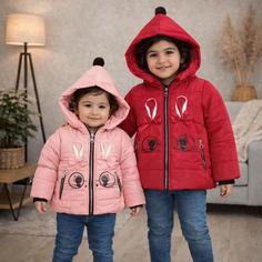 کاپشن دخترانه خرگوش عینکی 