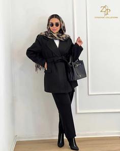 پالتو زنانه فوتر ارغوان مشکی