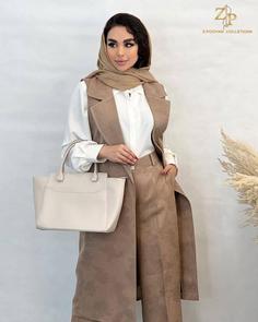 ست وست و شلوار زنانه جلوباز کمردار مجلسی لینن آراز