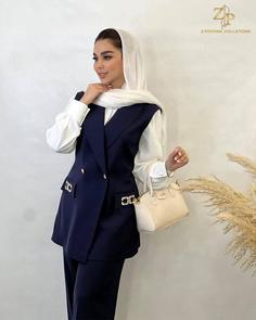 وست زنانه کرپ مجلسی ماهلی