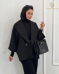 کت تک زنانه کرپ اسپرت استایل