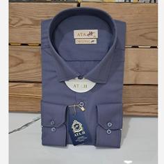 پیراهن مردانه   طوسی نخی  درجه یک 
