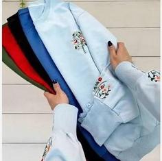 بلوز زنانه دورس زنانه نخ پنبه 3 نخ گلدوزی بهار