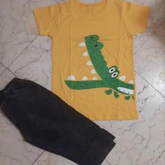 تیشرت شلوارک اسپرت بچگانه سایز 60 