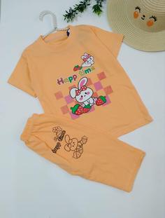 تیشرت شلوارک دخترانه happy time