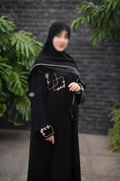 مانتو عبایی جواهردوزی مدل سریرا