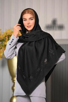 روسری ابریشم ژاکارد بامبو
